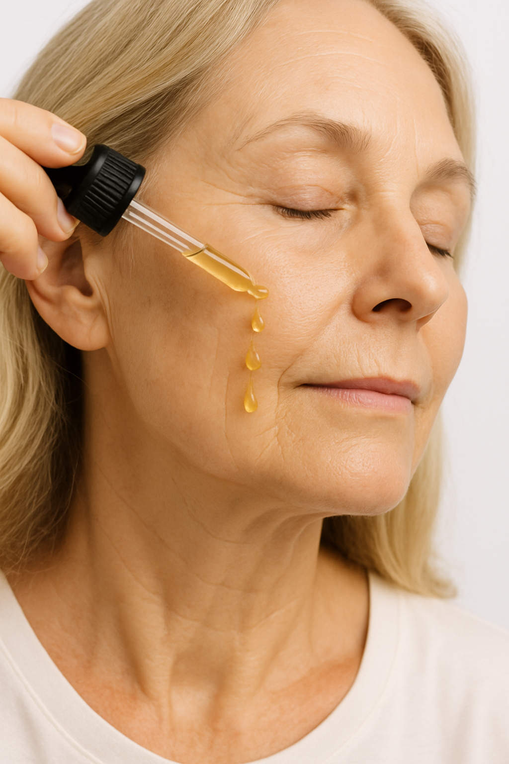 Huile de soin peaux matures à la vitamine A
